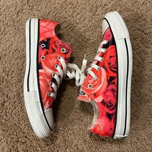 Converse Chuck Taylor All Star Rose design